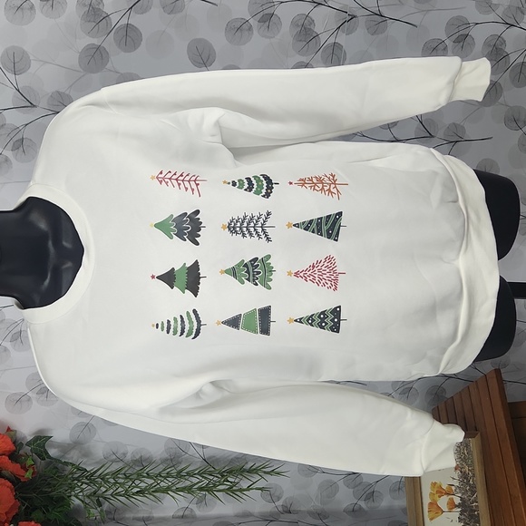 Christmas Tree Sweatshirt - Picture 3 of 5